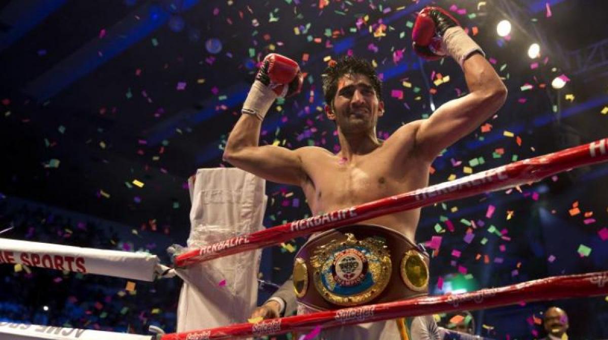 Vijender Singh to fight for second career title in April